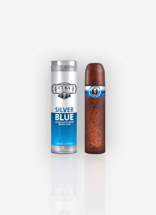 Perfume Cuba - Silver Blue (M) EDT 100ml